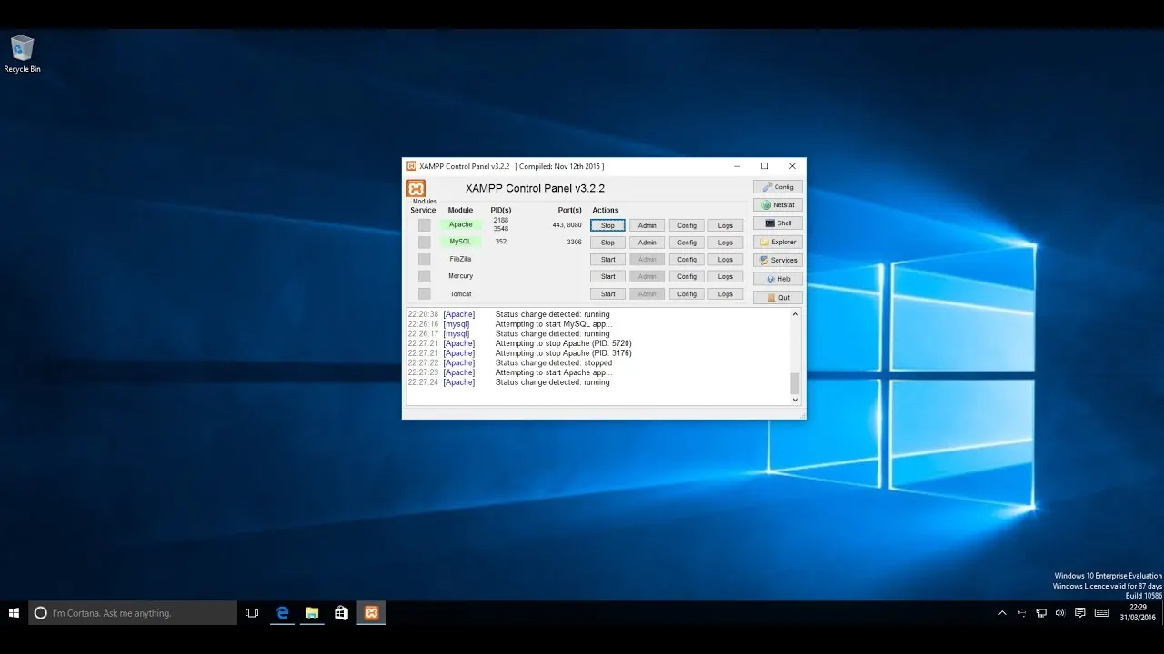 mamp wamp xammp php server local
