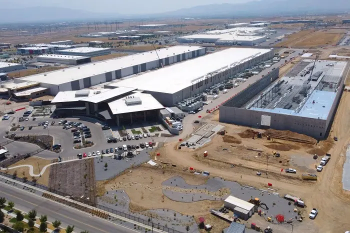 view of new data center ai