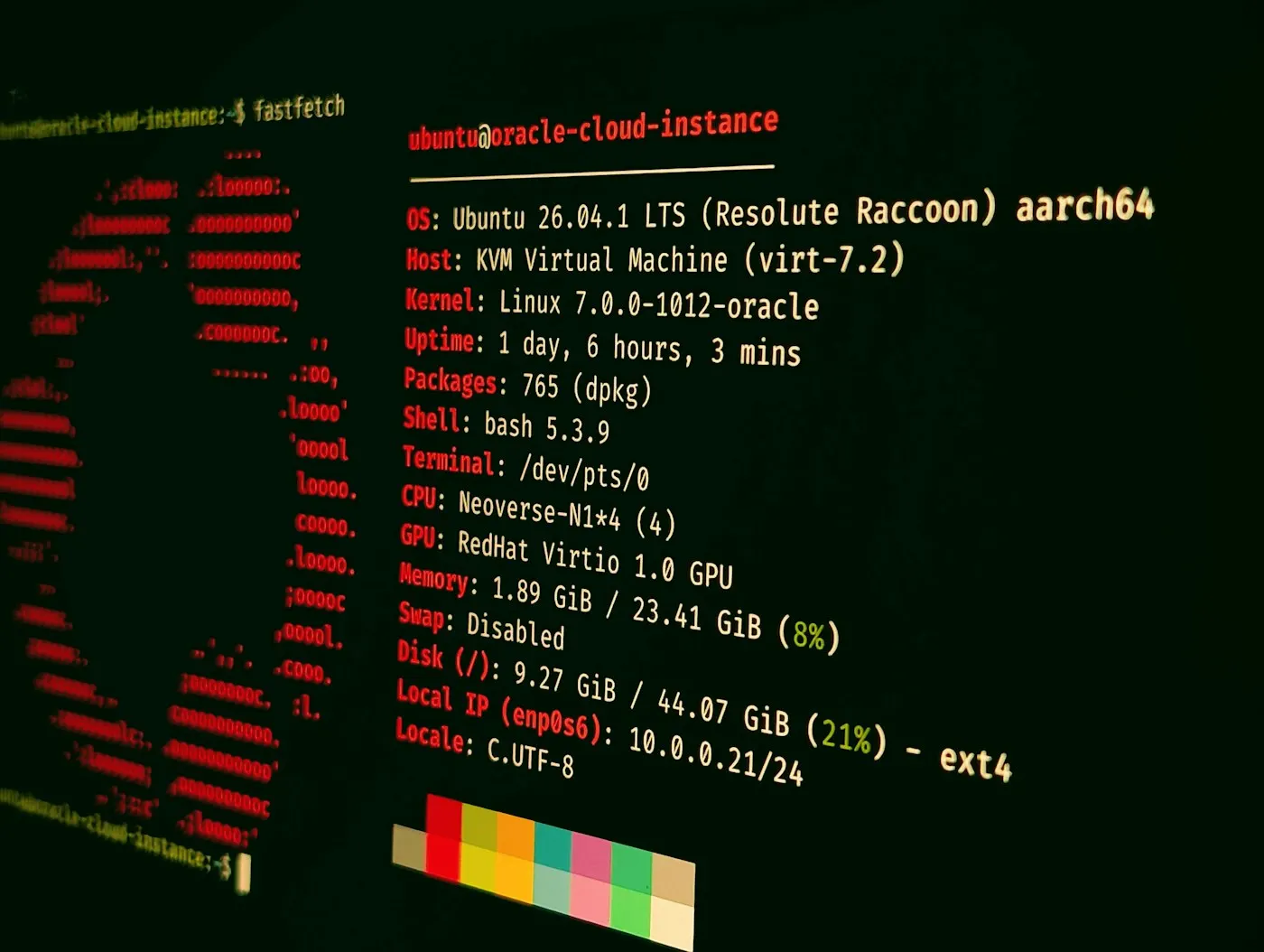 Rows of servers storing encrypted account data