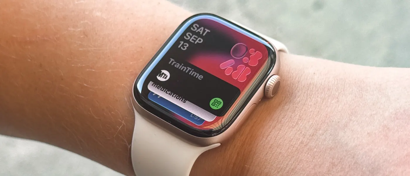 Apple Watch Series 11 worn on a wrist, showing the watch face.
