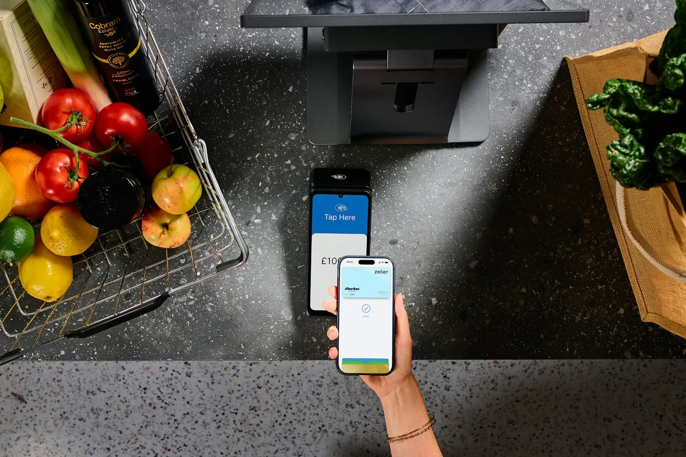 A smartphone displaying an online checkout screen