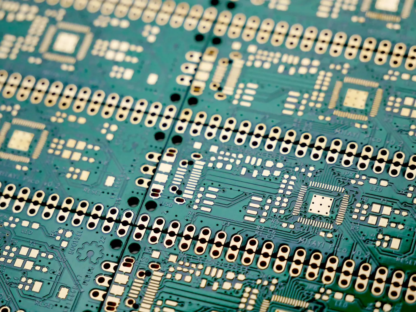 A padlock resting on a circuit board representing digital security